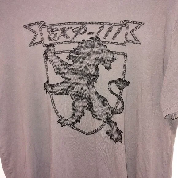 Express grey Lion tee/Unisex - Picture 4 of 7